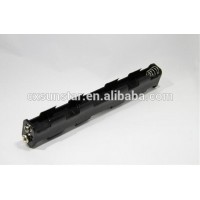 6 "AA" battery holder with snaps