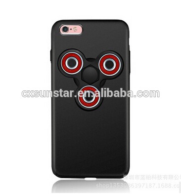 mobile phone shell case hand Fidget Spinner spinner Hard PC creative