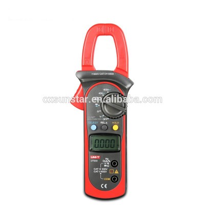 UT203 Clamp Multimeter Frequency/duty Cycle Measuring Data Hold DC AC Current Voltmeter 400A+ Mini Mode