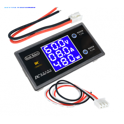 DC 0-100V 10A Digital Voltmeter Ammeter Wattmeter/ LCD Display Voltage Current Power Meter Volt Detector Regulator