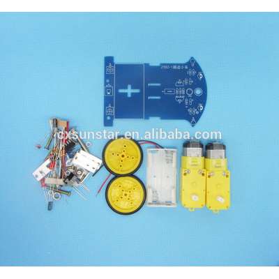 D2-1 diy Intelligent tracking the car kit/ D2-1 patrol car parts